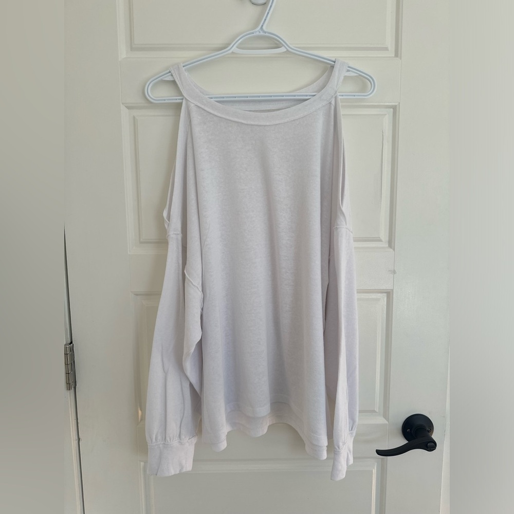 We The Free chill out cold shoulder top